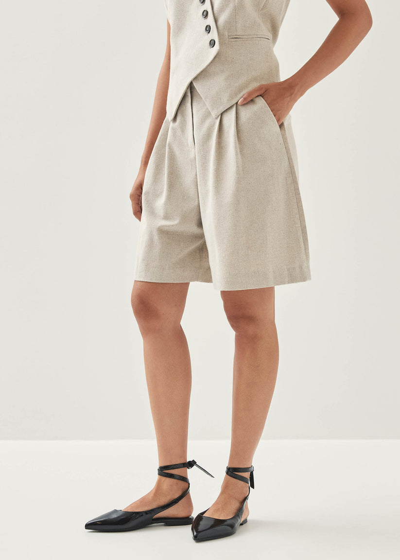 Alohas Niselle Cream Shorts