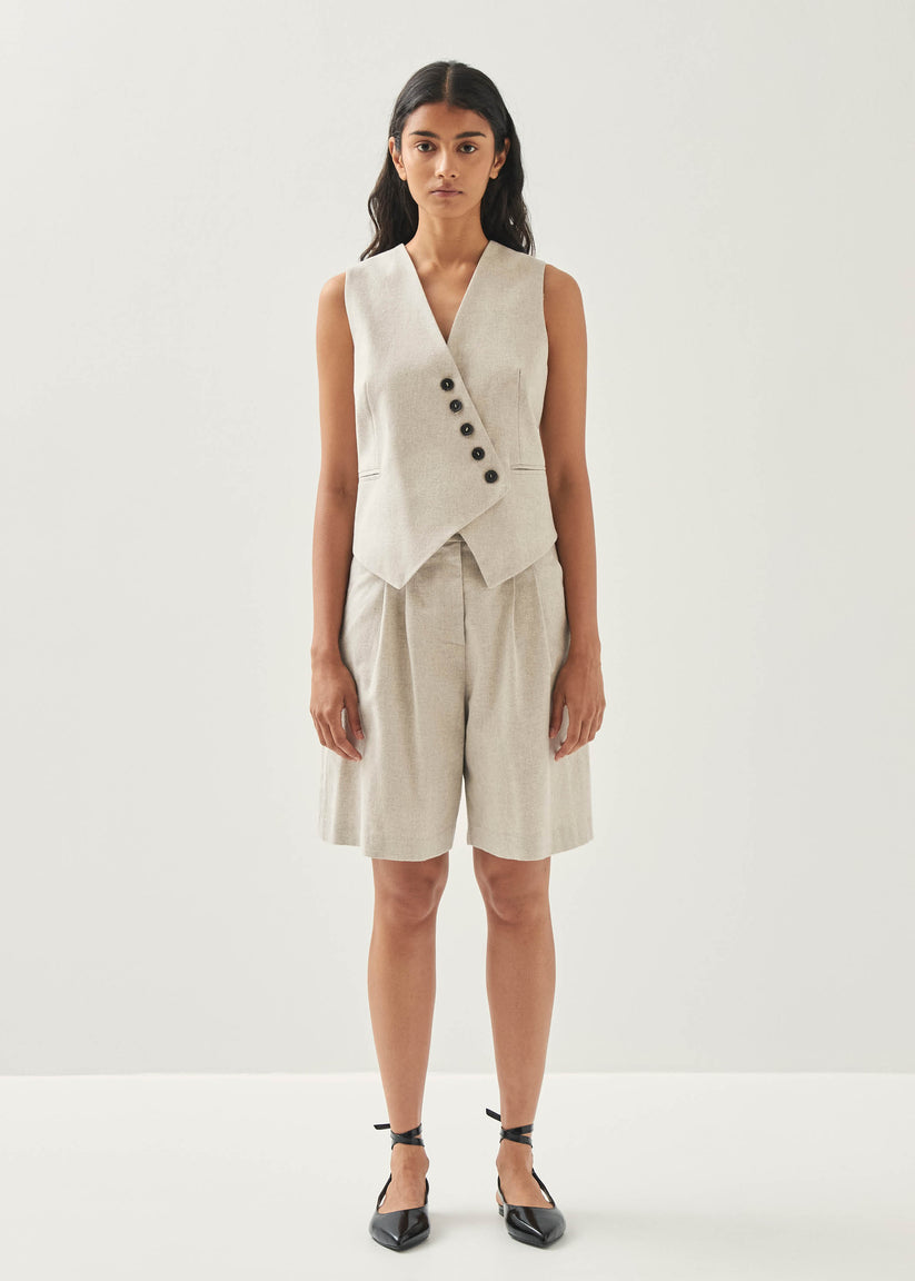 Alohas Niselle Cream Shorts