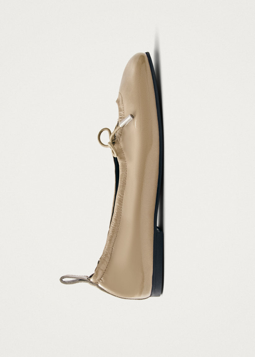 Alohas Rosalind Onix Bailarinas De Cuero Beige