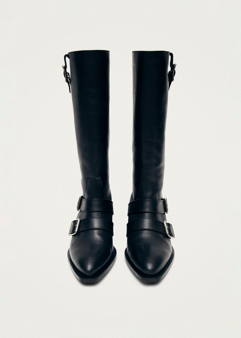 Alohas Ryder Black Leather Boots