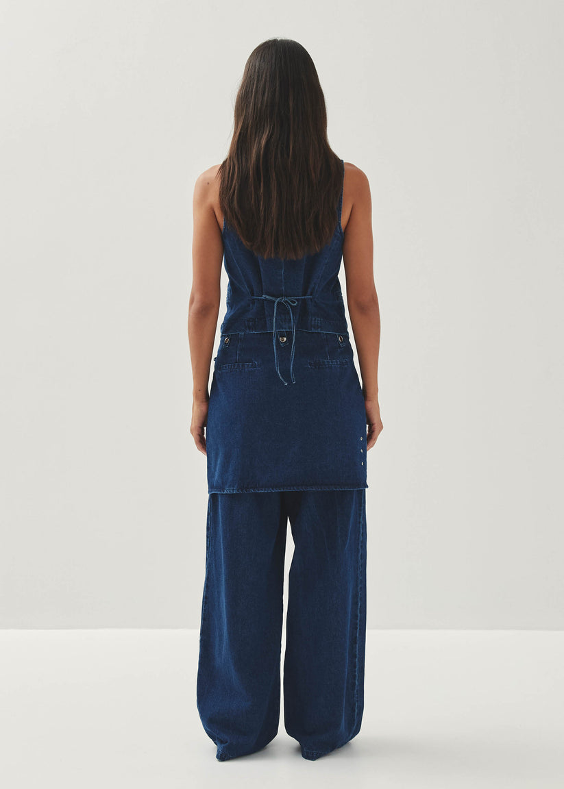 Alohas Sabre Chaleco Vaquero Azul