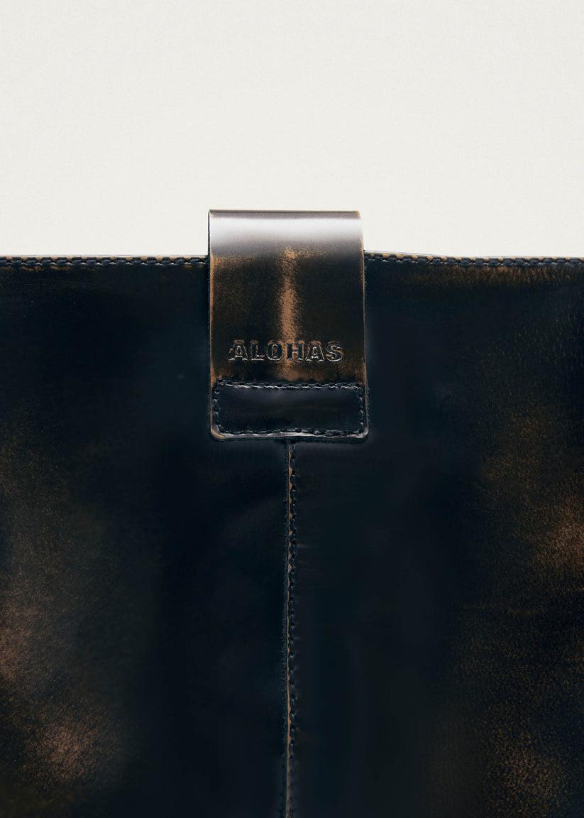 Alohas Sajan Botas De Cuero Marrones