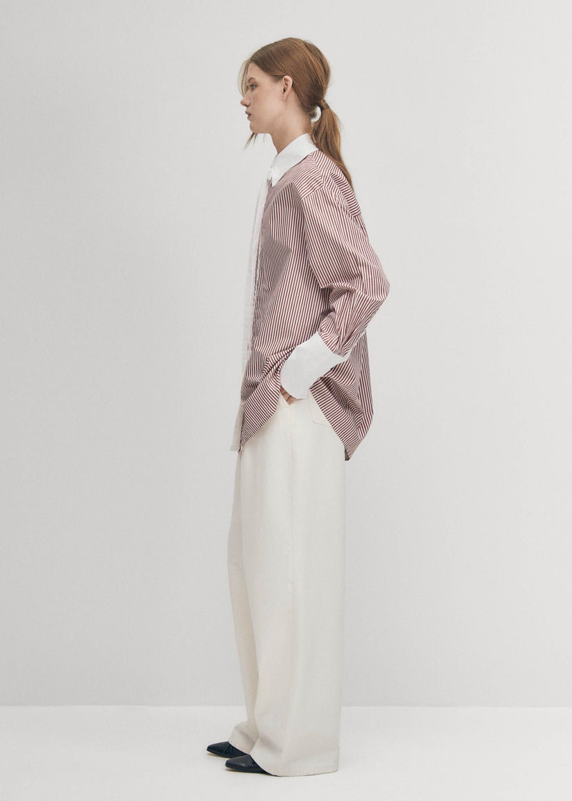 Alohas Sempe Camisa A Rayas Rojas