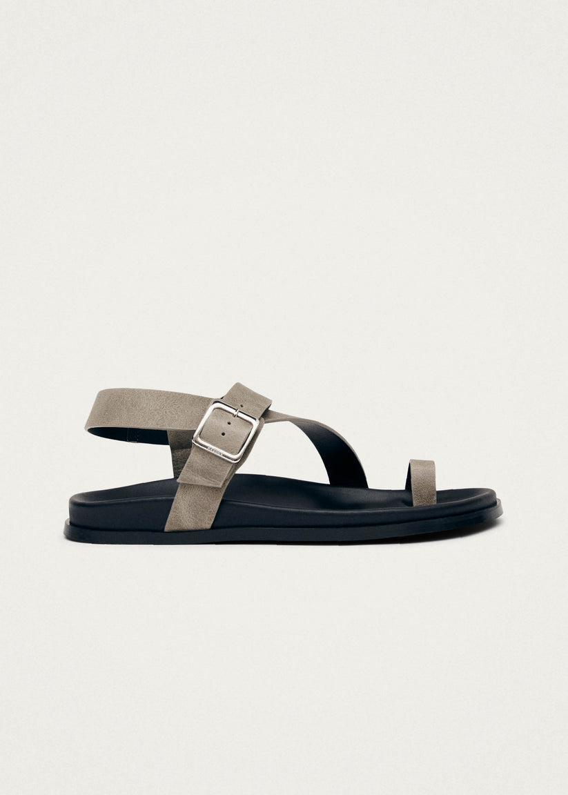 Alohas Siren Vintage Sandalias de Cuero Gris