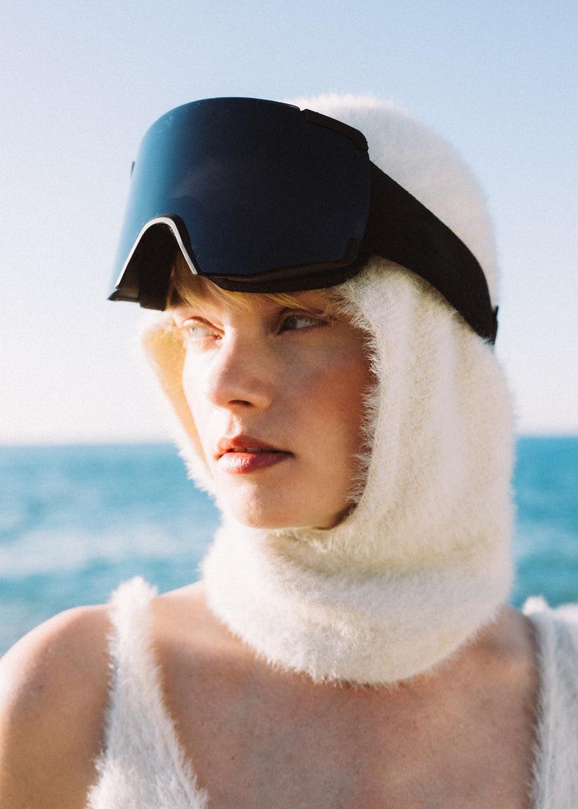 Alohas Softie Pasamontañas De Punto Color Ecru