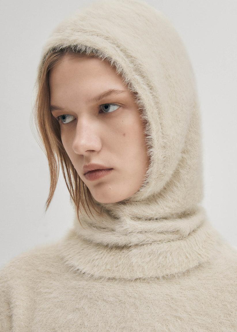 Alohas Softie Pasamontañas De Punto Color Ecru