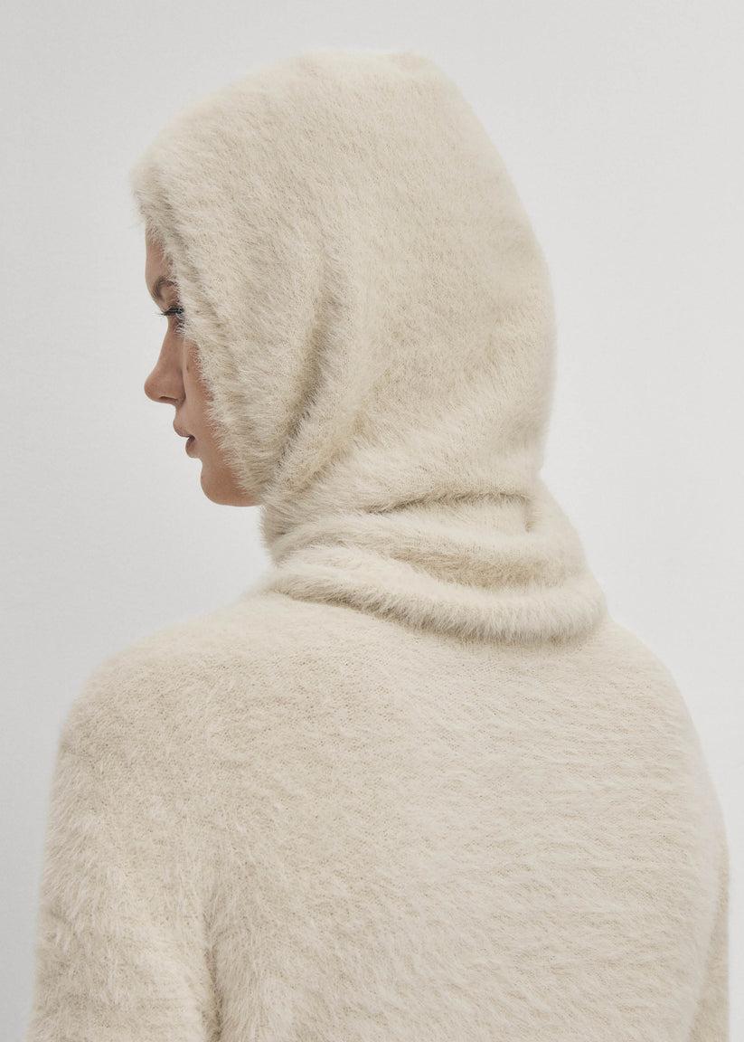 Alohas Softie Pasamontañas De Punto Color Ecru