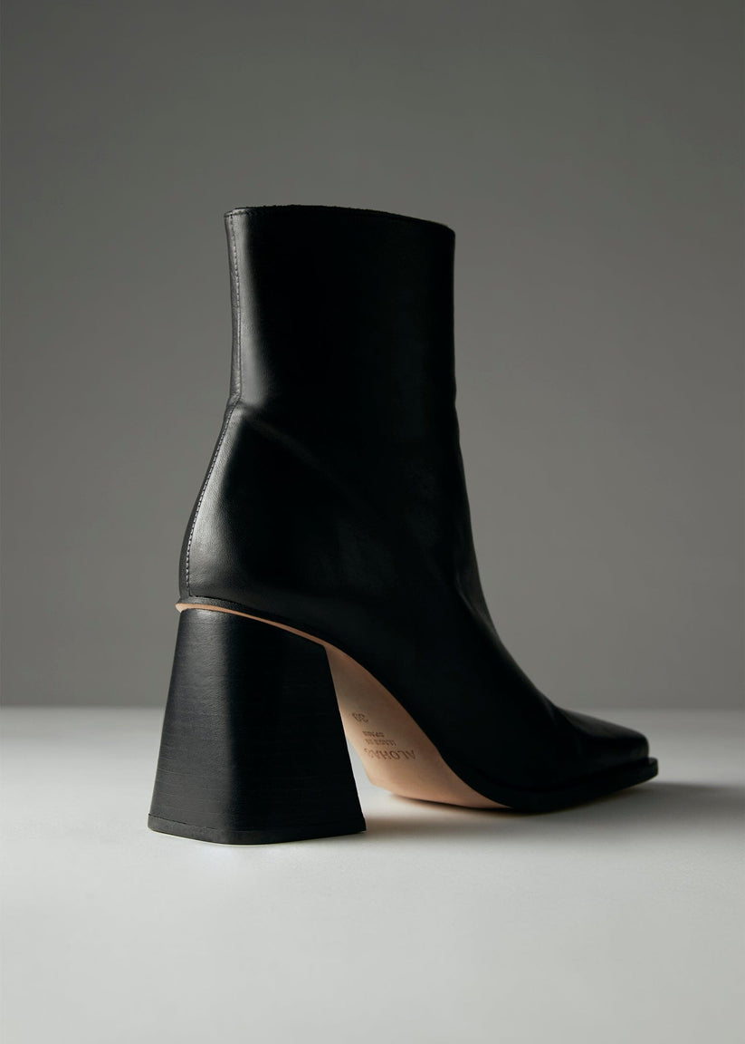Alohas South Botas De Piel Negra