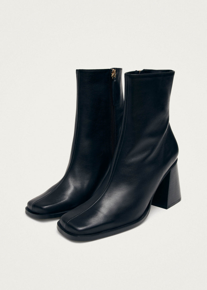 Alohas South Botas De Piel Negra