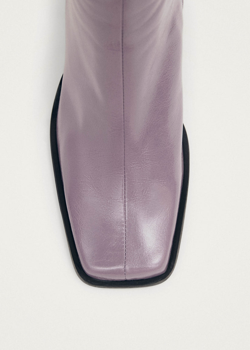 Alohas South Onix Mauve Leather Boots