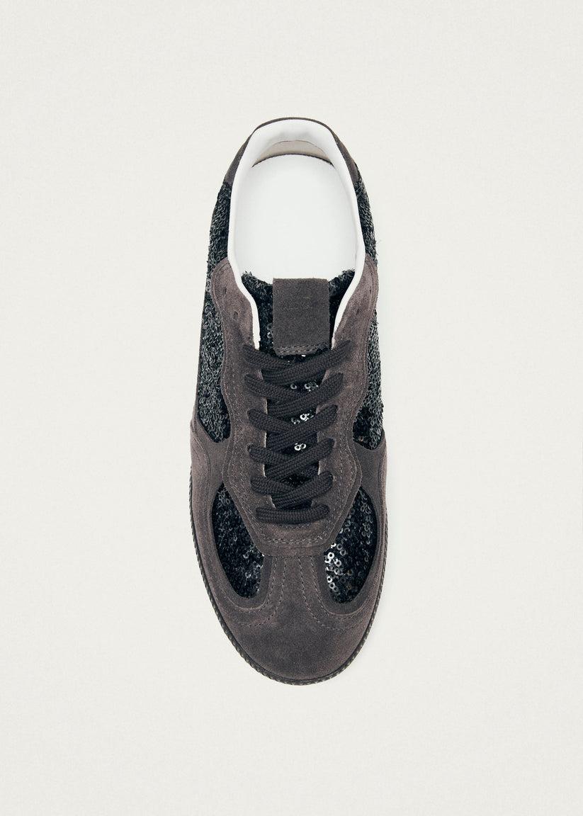 Alohas Tb.490 Glint Dark Grey Leather Sneakers
