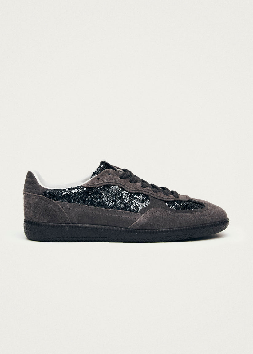 Alohas Tb.490 Glint Dark Grey Leather Sneakers