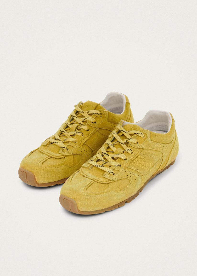 Alohas Tb.56 Suede Zapatillas De Cuero Amarillo