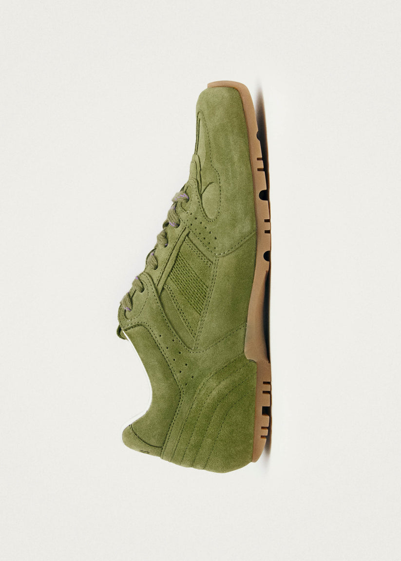 Alohas Tb.56 Suede Zapatillas De Cuero Verde