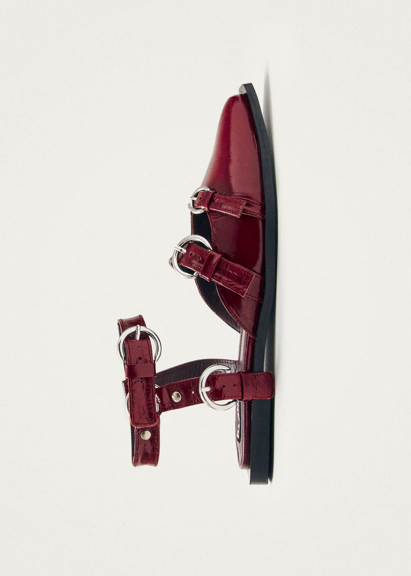 Alohas Thalara Onix Bailarinas De Cuero Burdeos