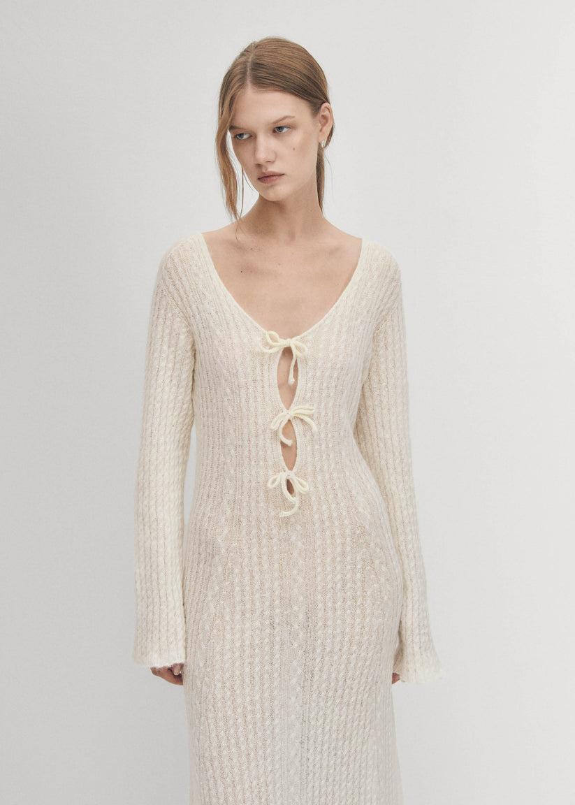 Alohas Triza Vestido Color Crema