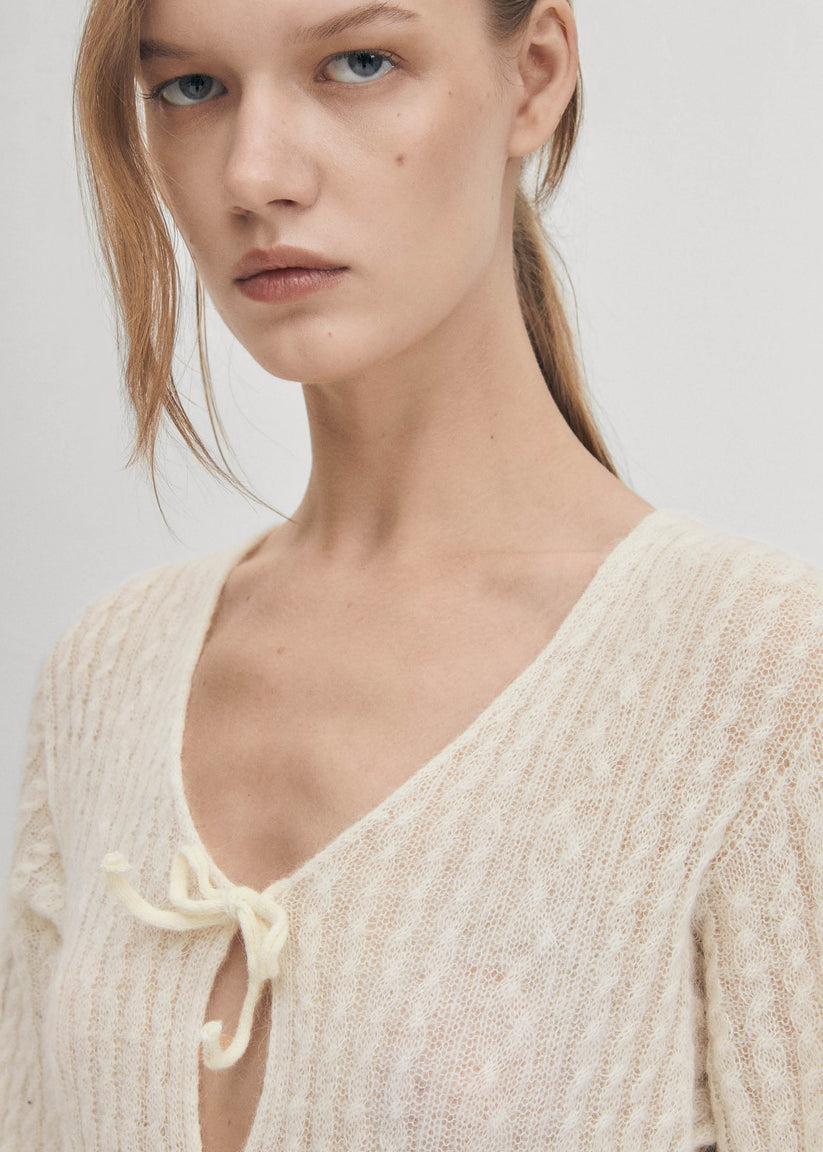 Alohas Triza Vestido Color Crema