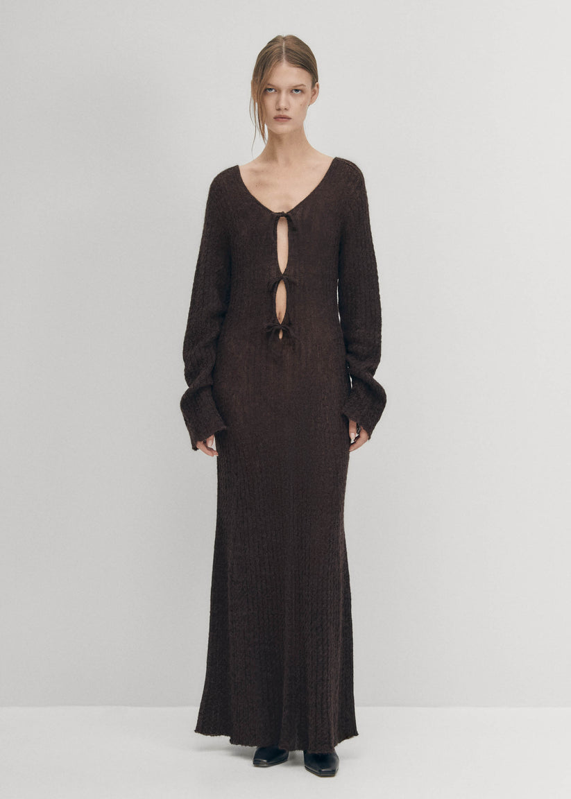 Alohas Triza Vestido Marrón