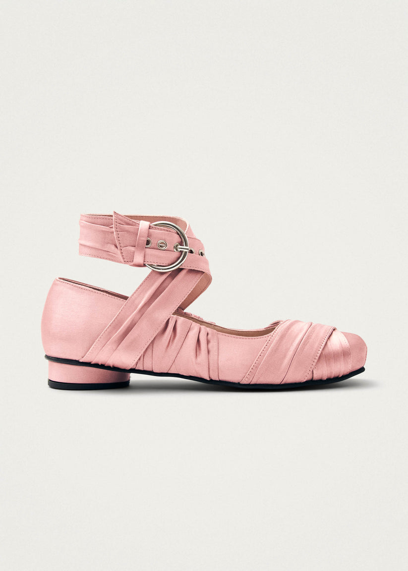 Alohas Volant Silky Bailarinas Color Rosa