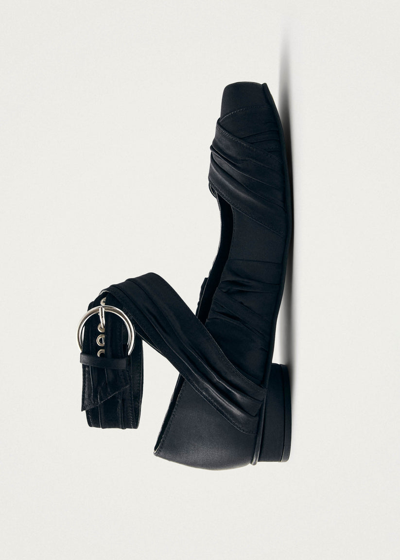 Alohas Volant Silky Bailarinas Negras