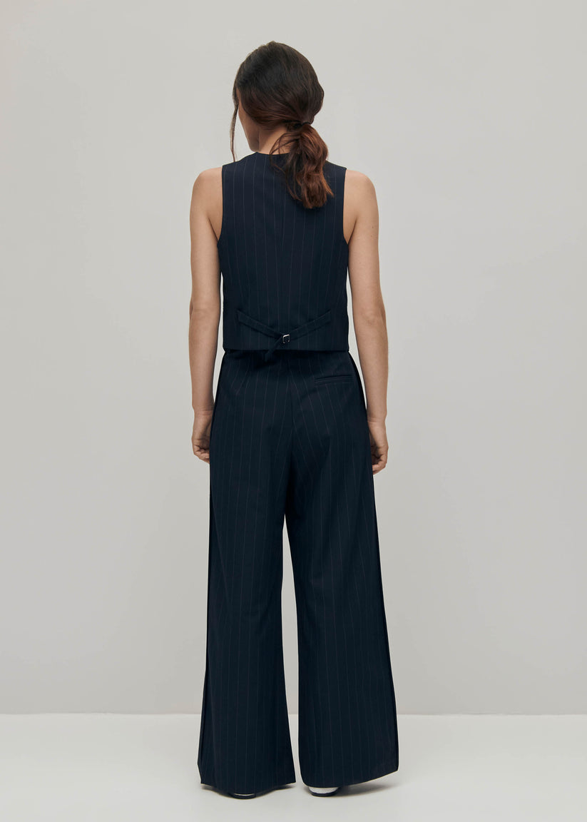 Alohas Poppy Chaleco De Raya Diplomática En Azul Marino