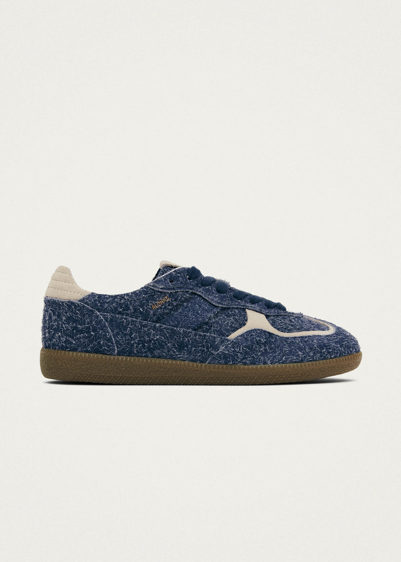 Alohas Tb.490 Rife Suede Fuzzy Zapatillas de Cuero Azul