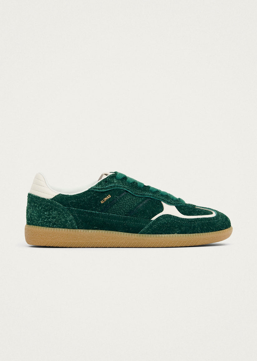 Alohas Tb.490 Rife Suede Fuzzy Zapatillas de Cuero Verde