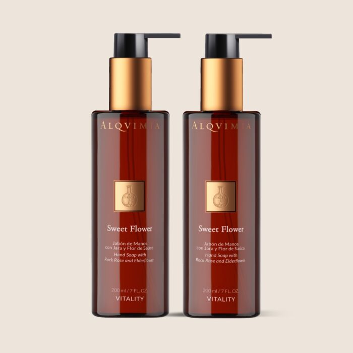 Alqvimia Pack duo jabón de manos Sweet Flower