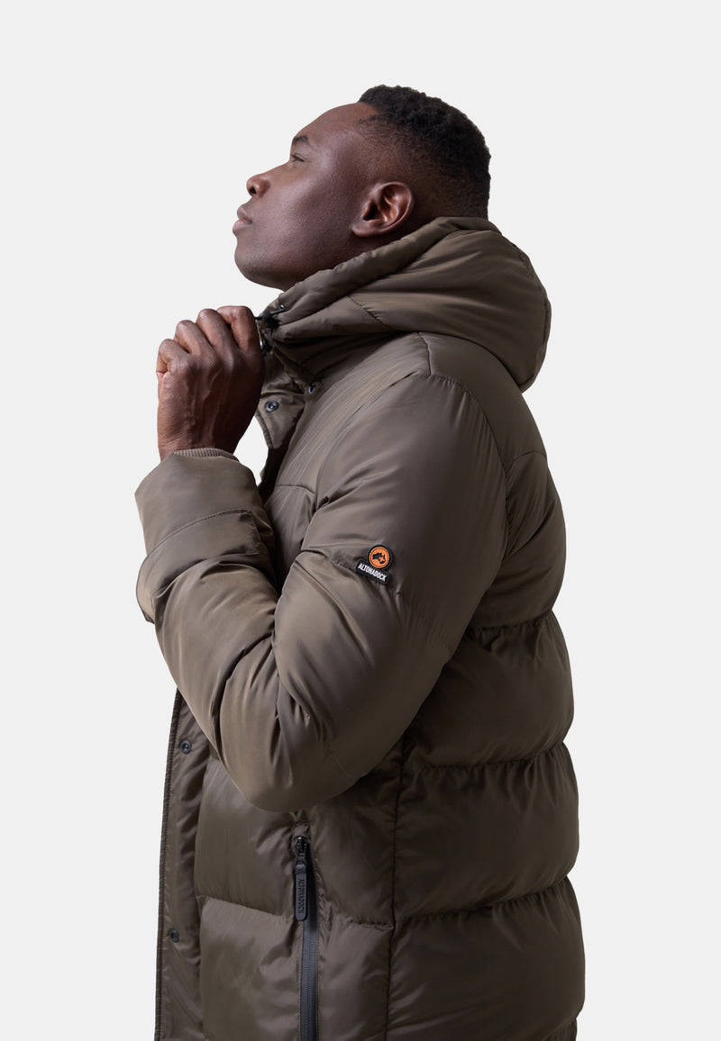 Altonadock Abrigo Acolchado Marrón