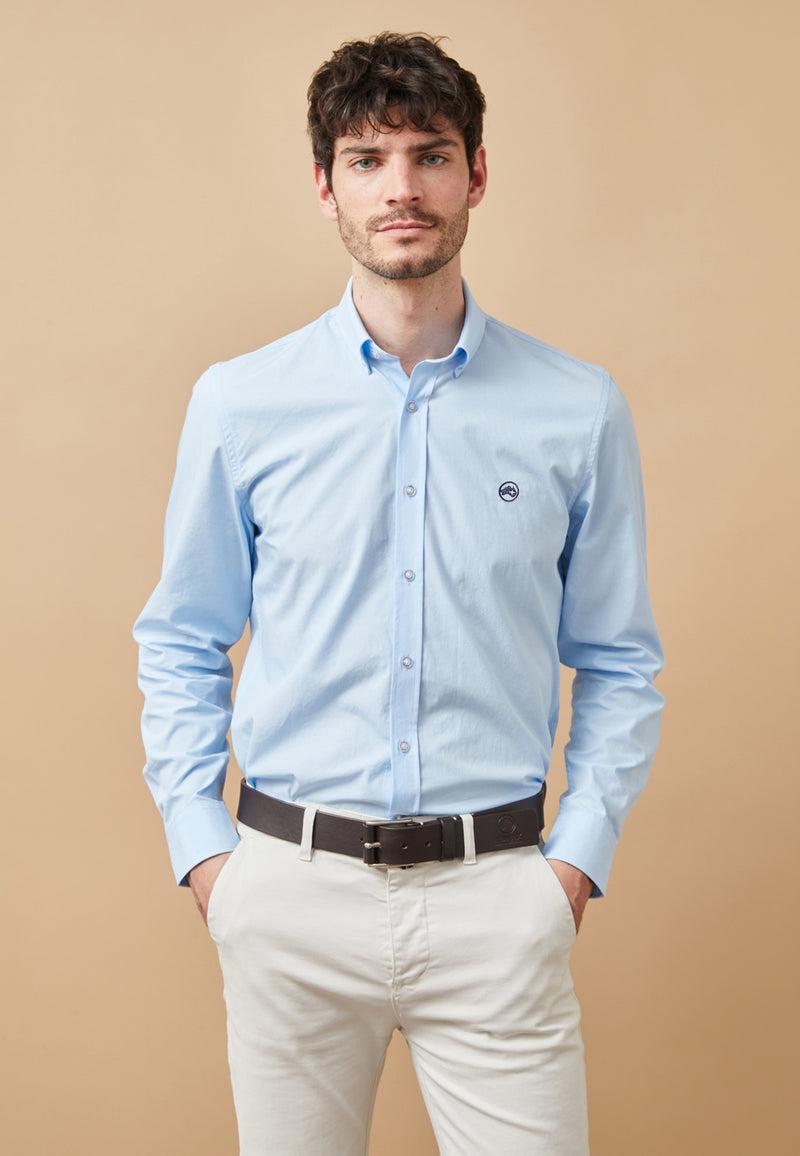 Altonadock Camisa Azul Popelín