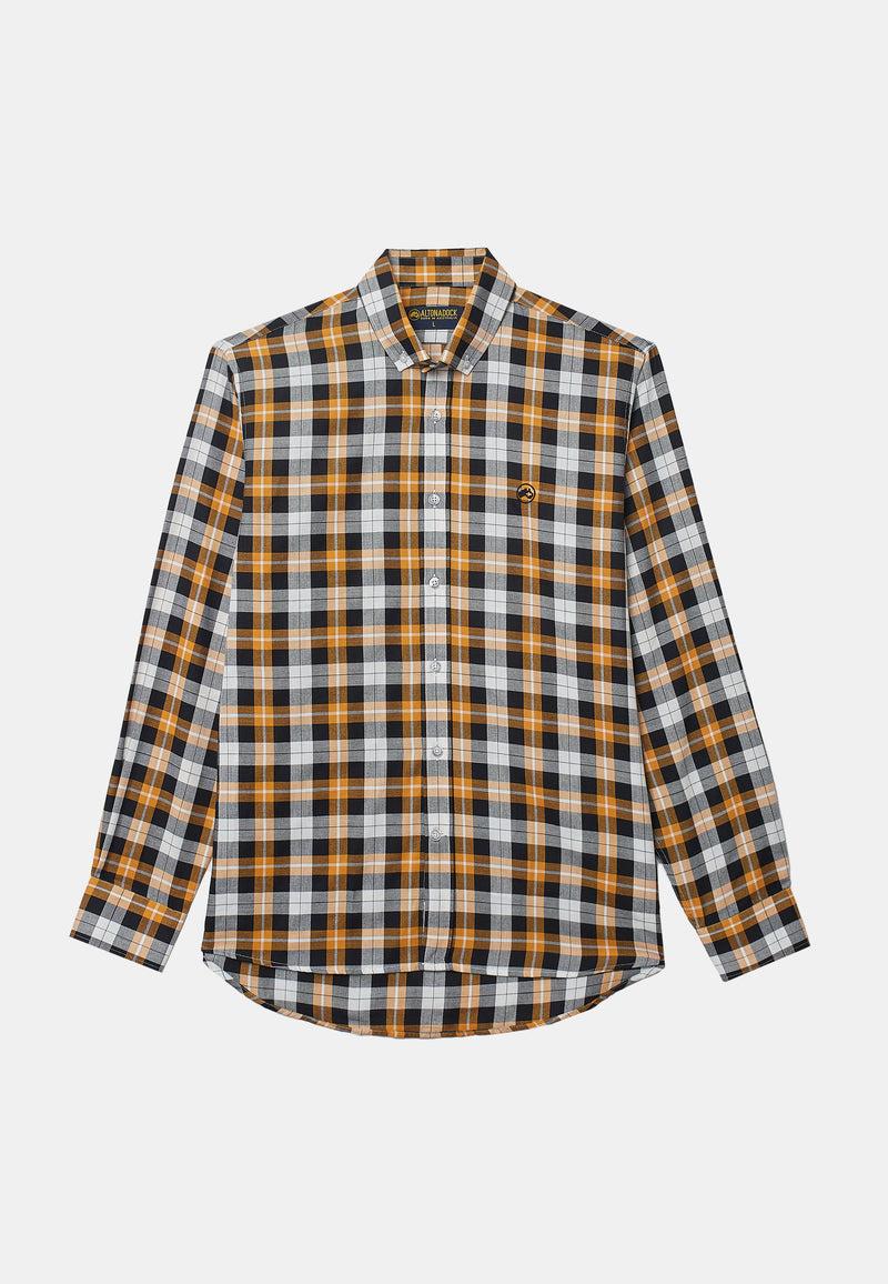 Altonadock Camisa Cuadros Amarillo