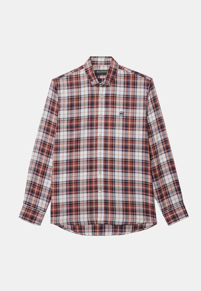 Altonadock Camisa Cuadros Blanco