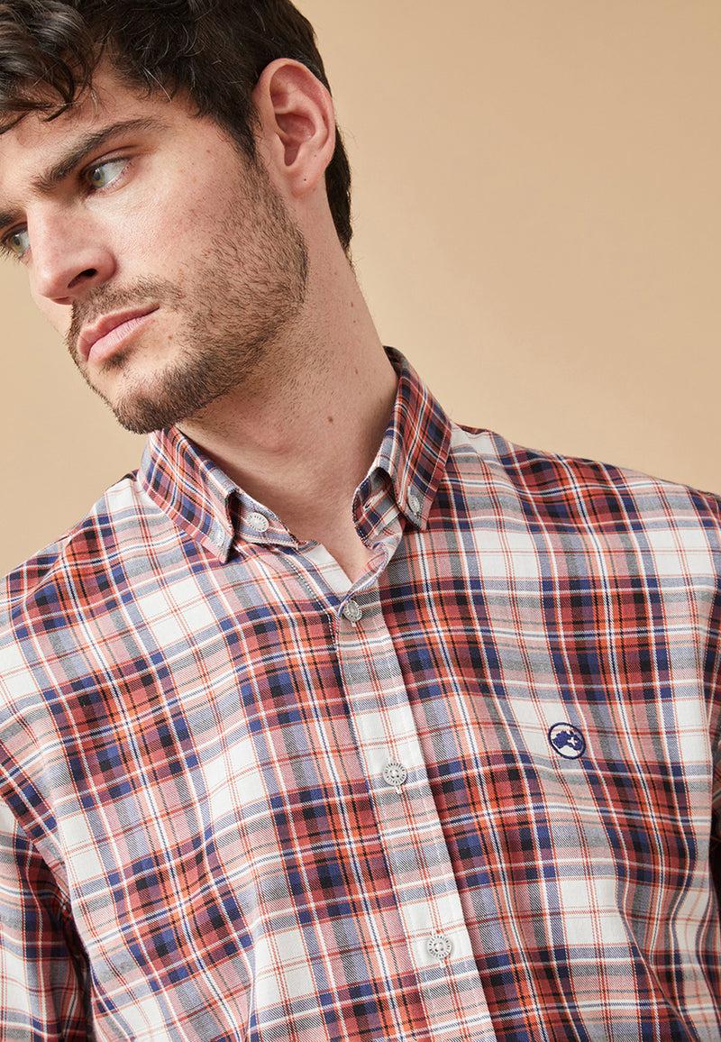 Altonadock Camisa Cuadros Blanco