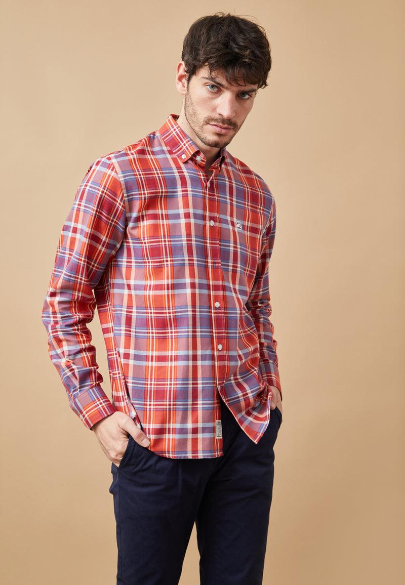 Altonadock Camisa Cuadros Roja