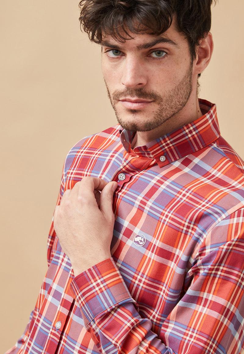 Altonadock Camisa Cuadros Roja