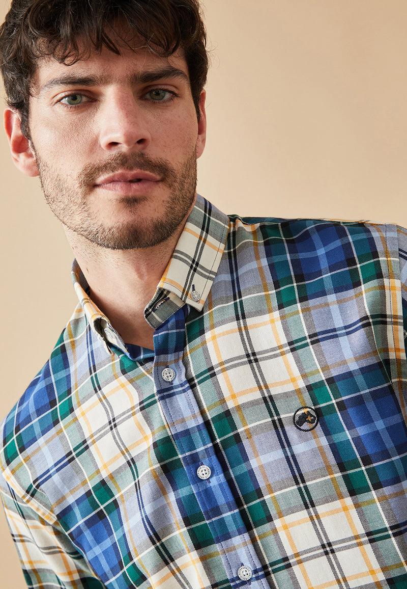 Altonadock Camisa Cuadros Verde
