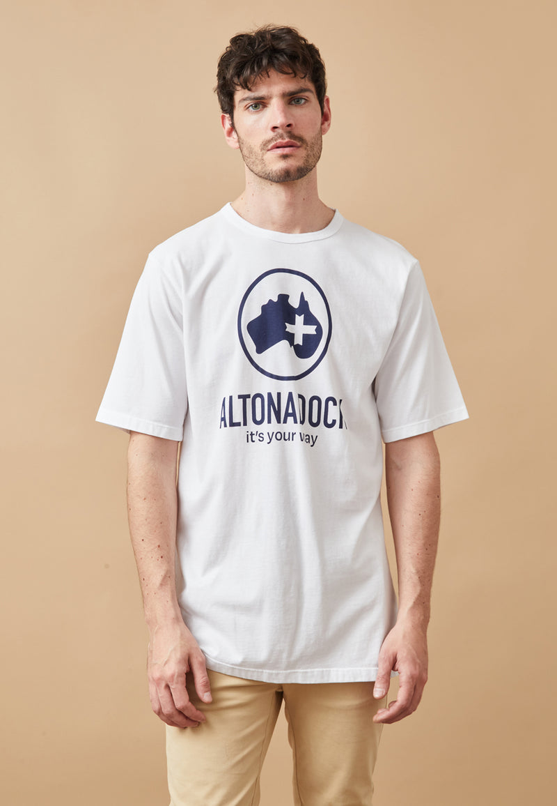 Altonadock Camiseta Brand White
