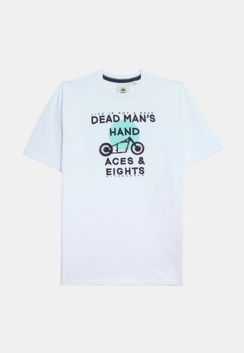 Altonadock Camiseta Cafe Racer Blanca