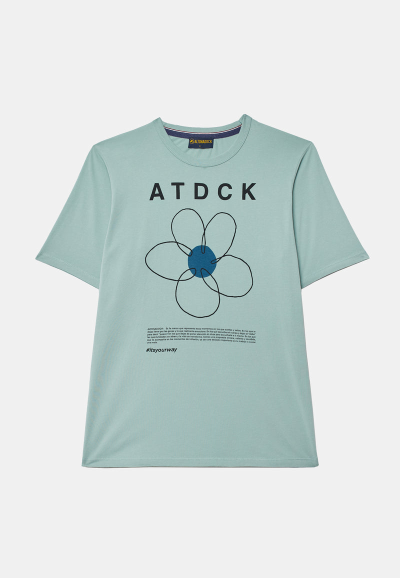 Altonadock Camiseta Flor Blue Surf