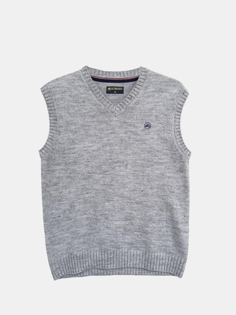 Altonadock Chaleco Punto Gris