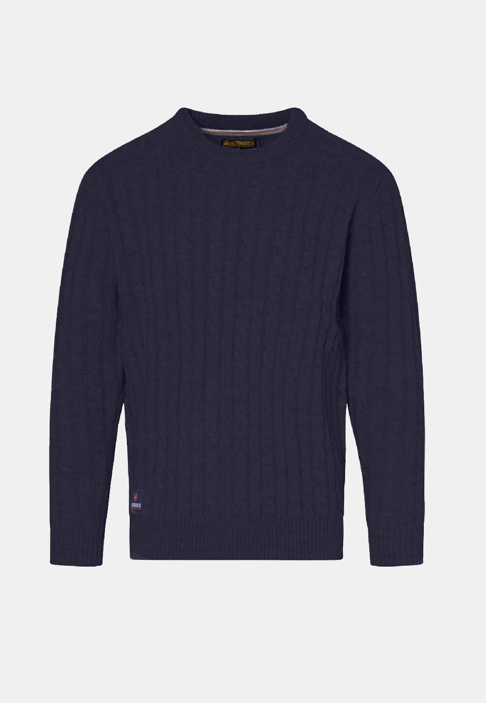 Altonadock Jersey Trenzado Azul Marino