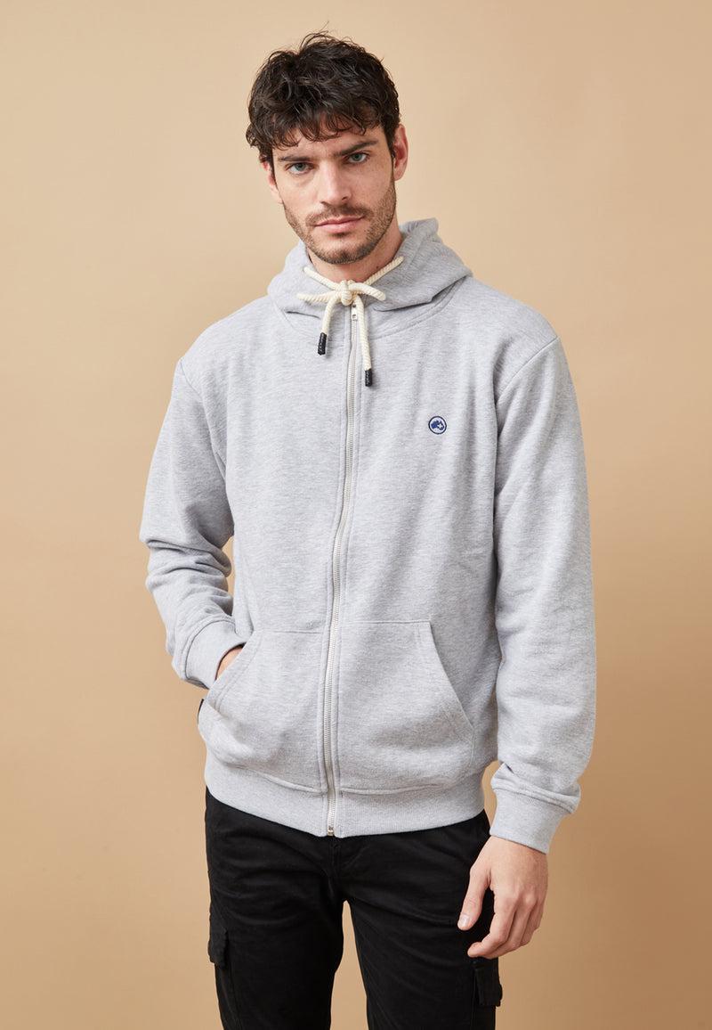 Altonadock Sudadera Cremallera Gris