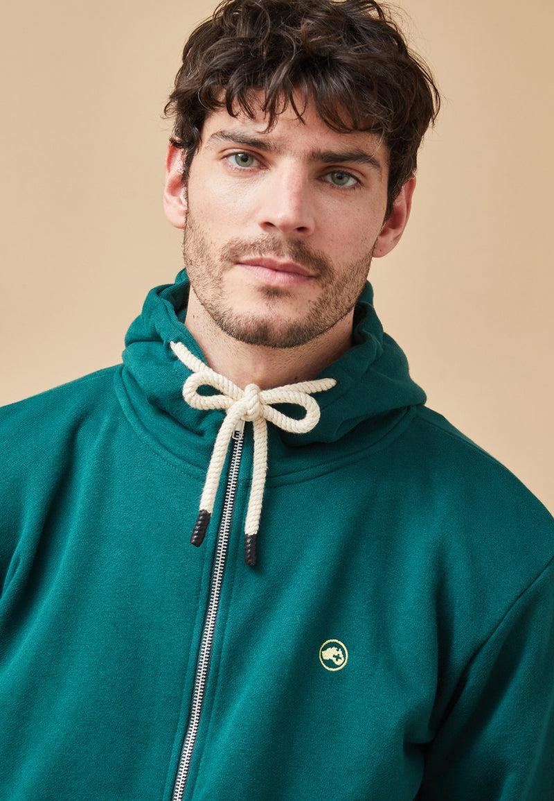 Altonadock Sudadera Cremallera Verde