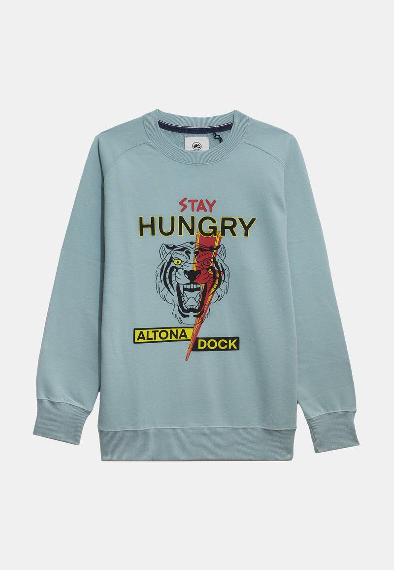 Altonadock Sudadera Hungry Azul