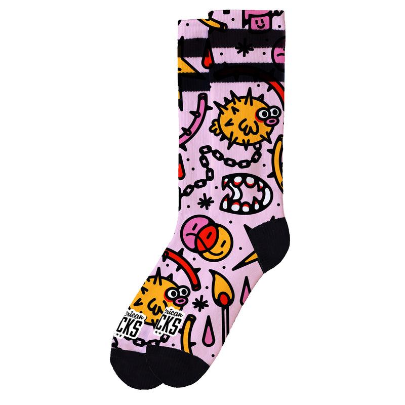 American Socks Blowfish - Mid High