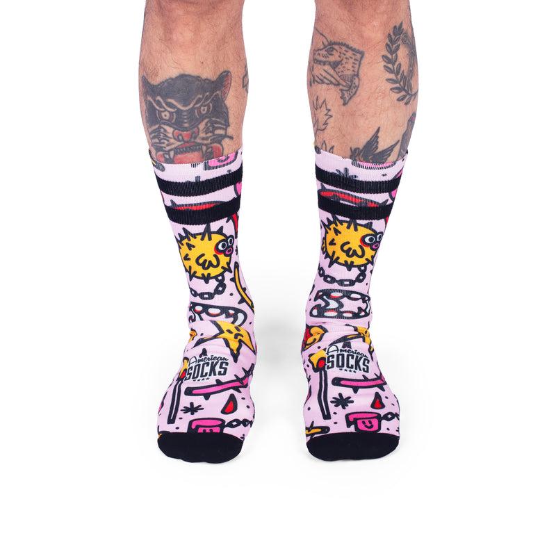 American Socks Blowfish - Mid High
