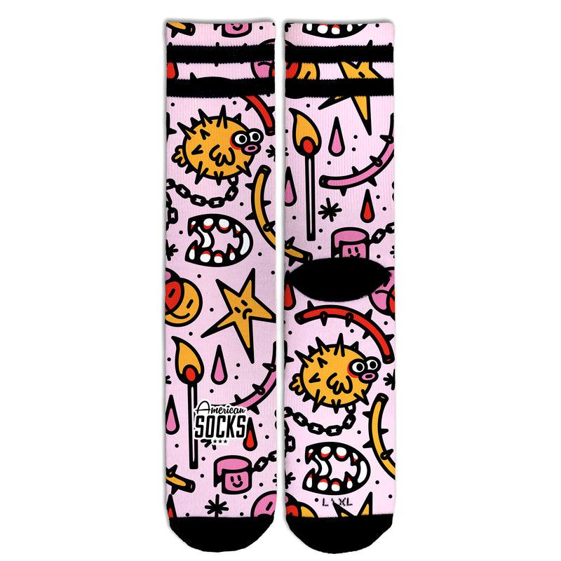 American socks Blowfish - Mid High
