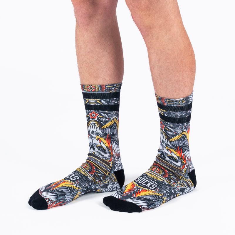 American Socks Eagle Of Fire - Mid High
