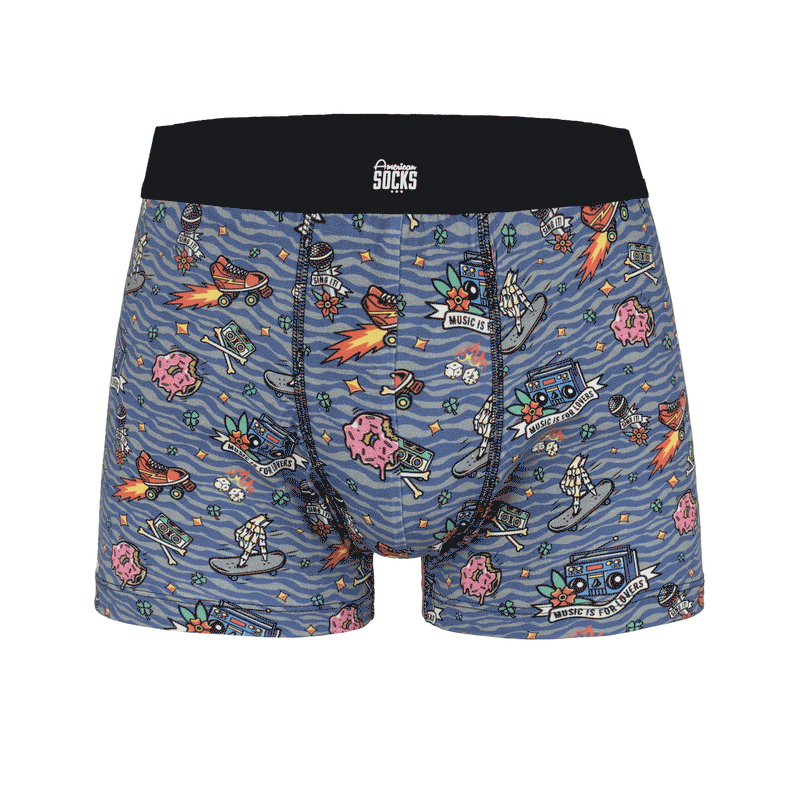 American Socks Music Is For Lovers - Boxer Brief