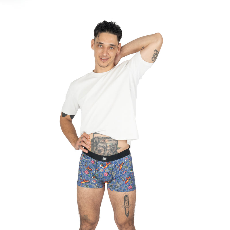 American Socks Music Is For Lovers - Boxer Brief